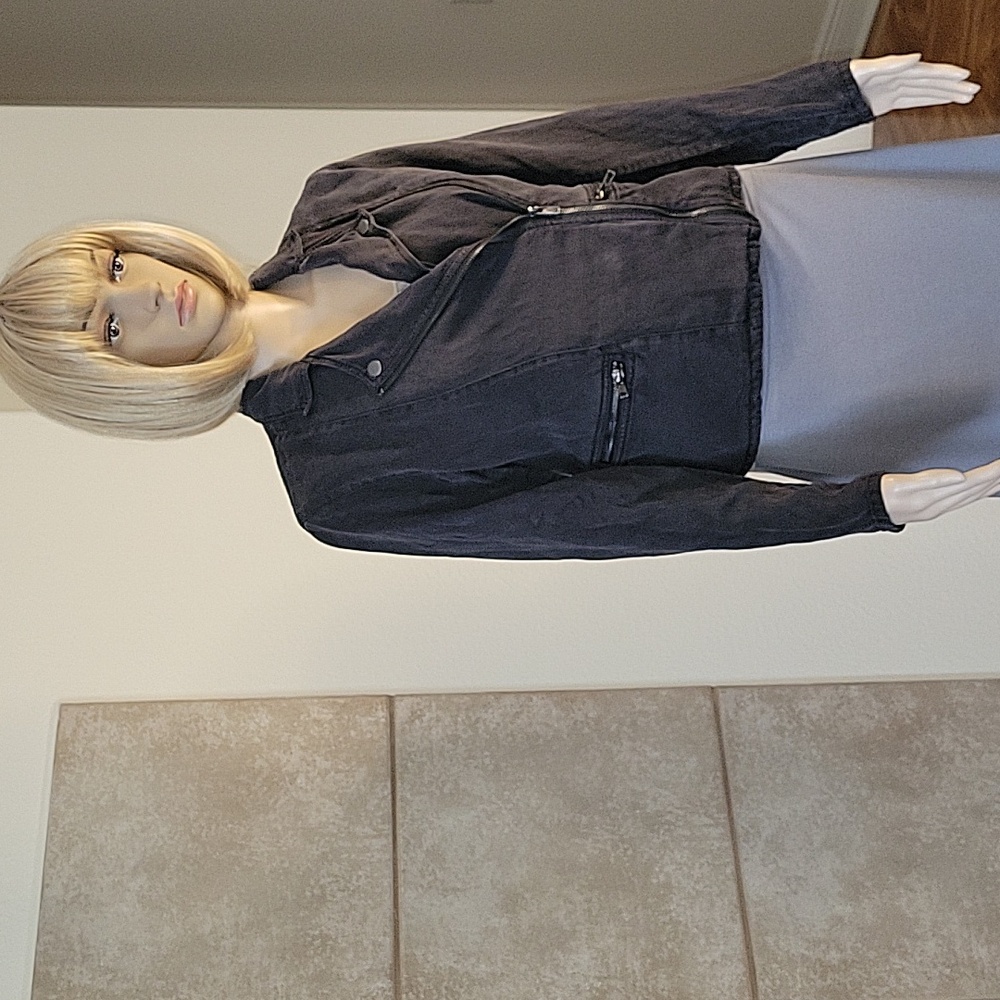 REVOLVE Moto Jacket in Coal by Rails, XS, GUC